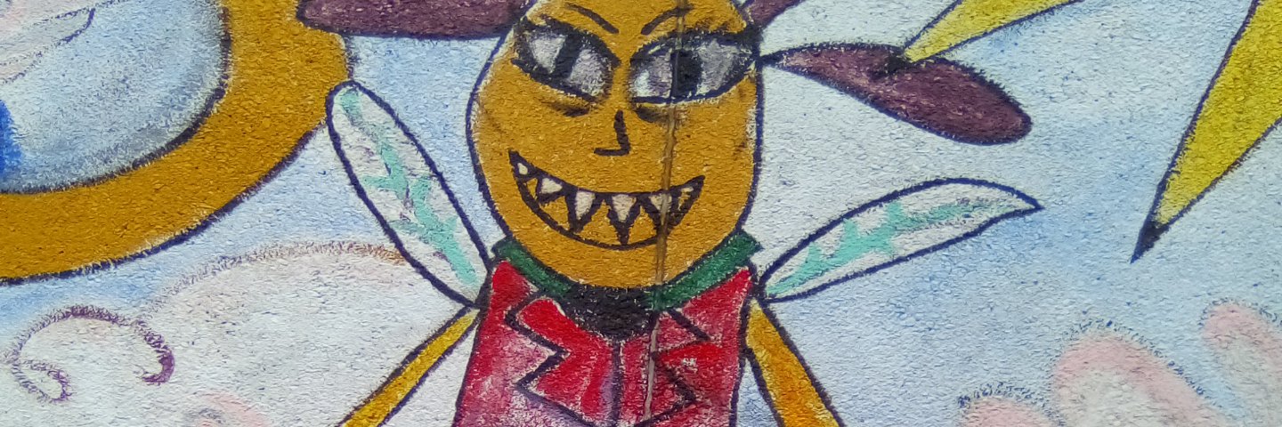 Zadan says "Be Kind" banner