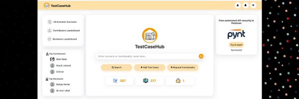 TestCaseHub Profile Banner