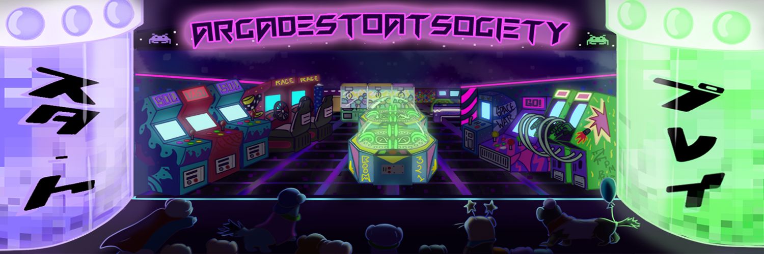 Arcade Stoat Society banner