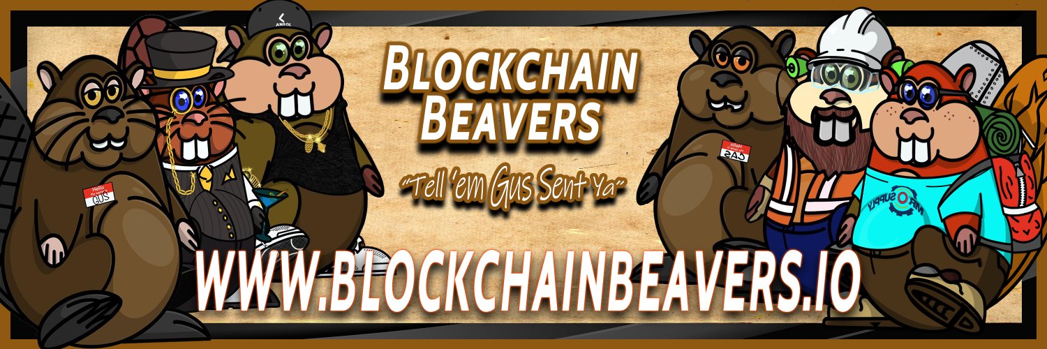 Blockchain Beavers (Minting Public Now) banner