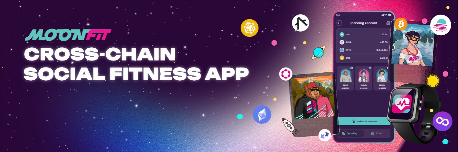 MoonFit | Solana Social Fitness App banner