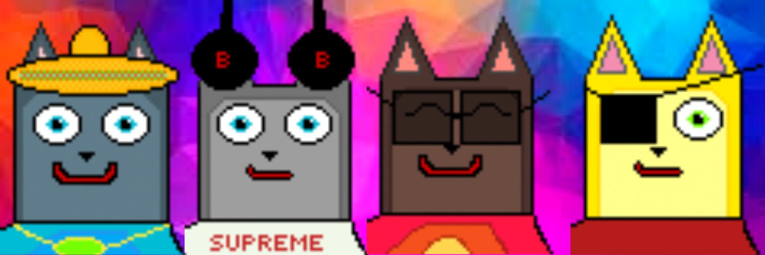 Square Face Cats banner