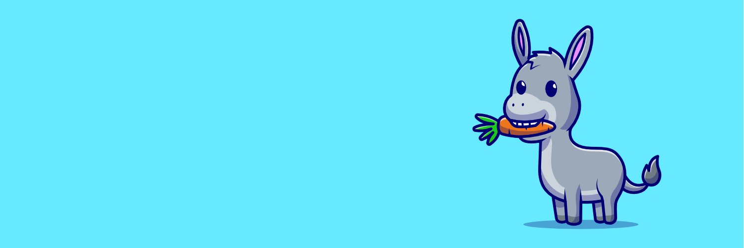 Hungry Donkey 🥕 banner