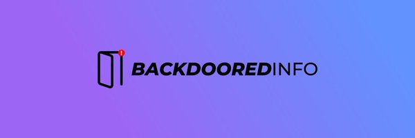 backdooredinfo_ Profile Banner