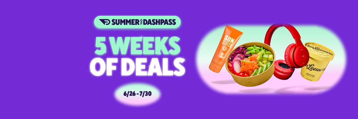 DoorDash's banner