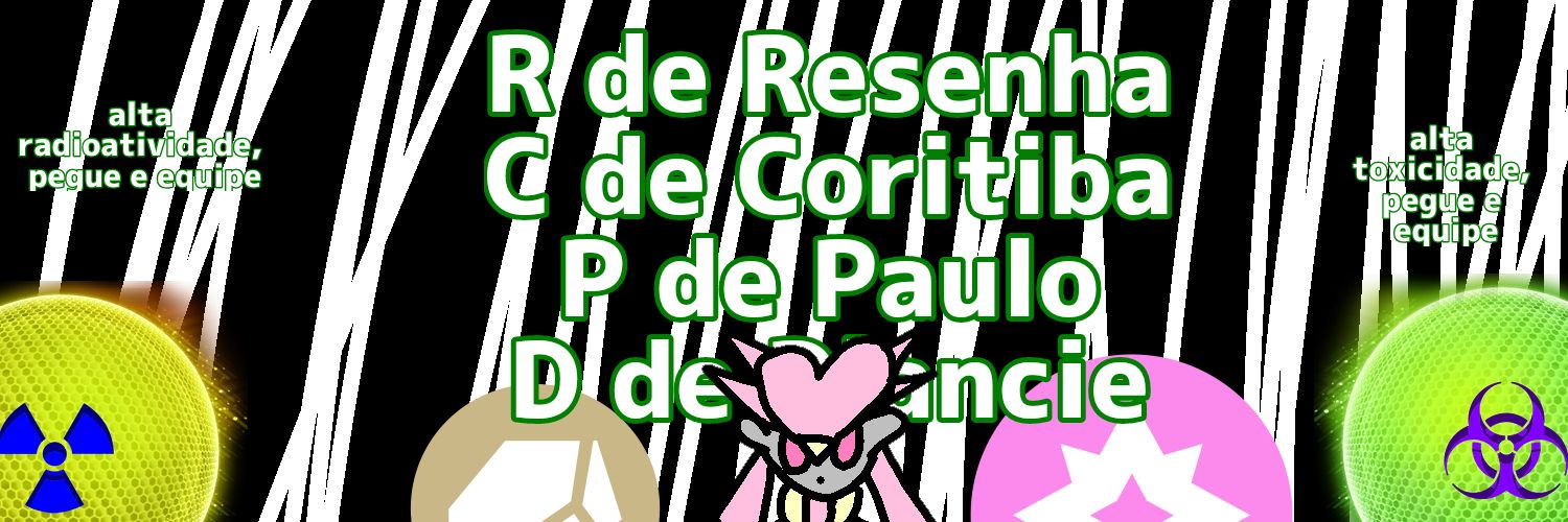 paulo/diancie resenhas banner