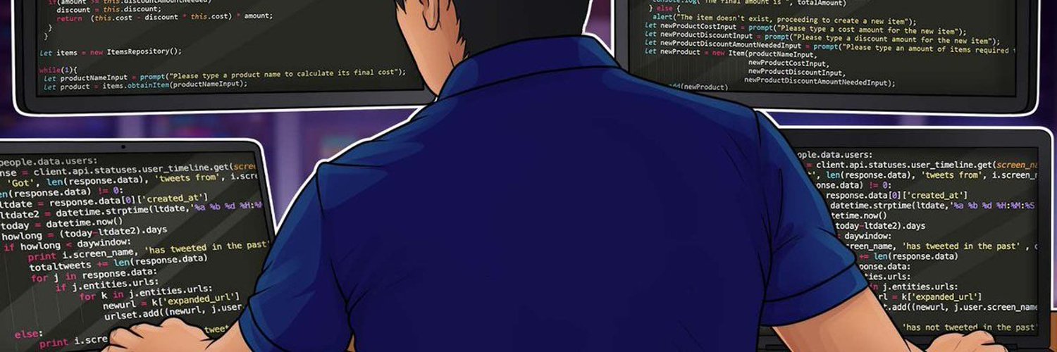 Developer Profile Banner
