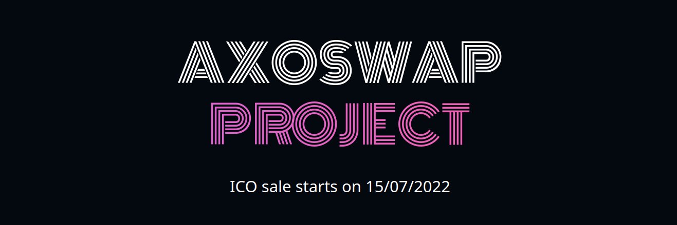 Axoswap Project. banner