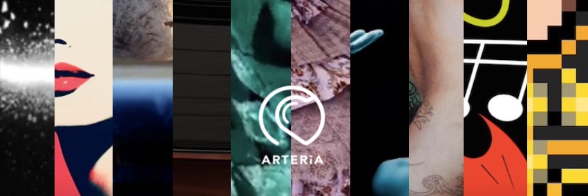 ARTERiA exhibits banner