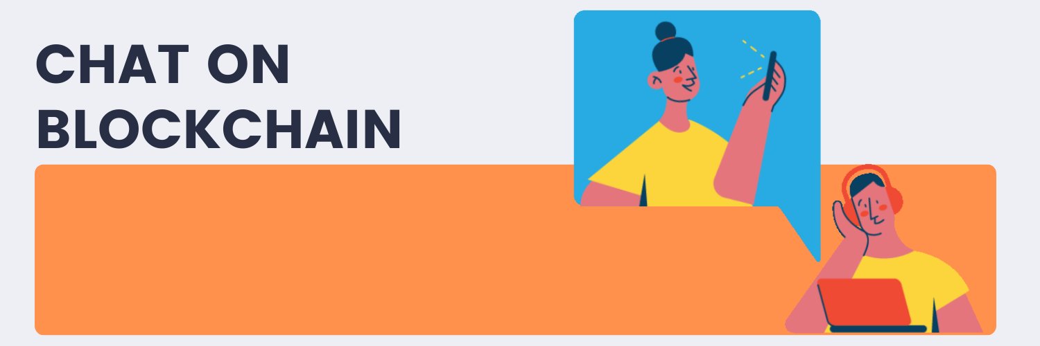 ChatOnBlockchain banner