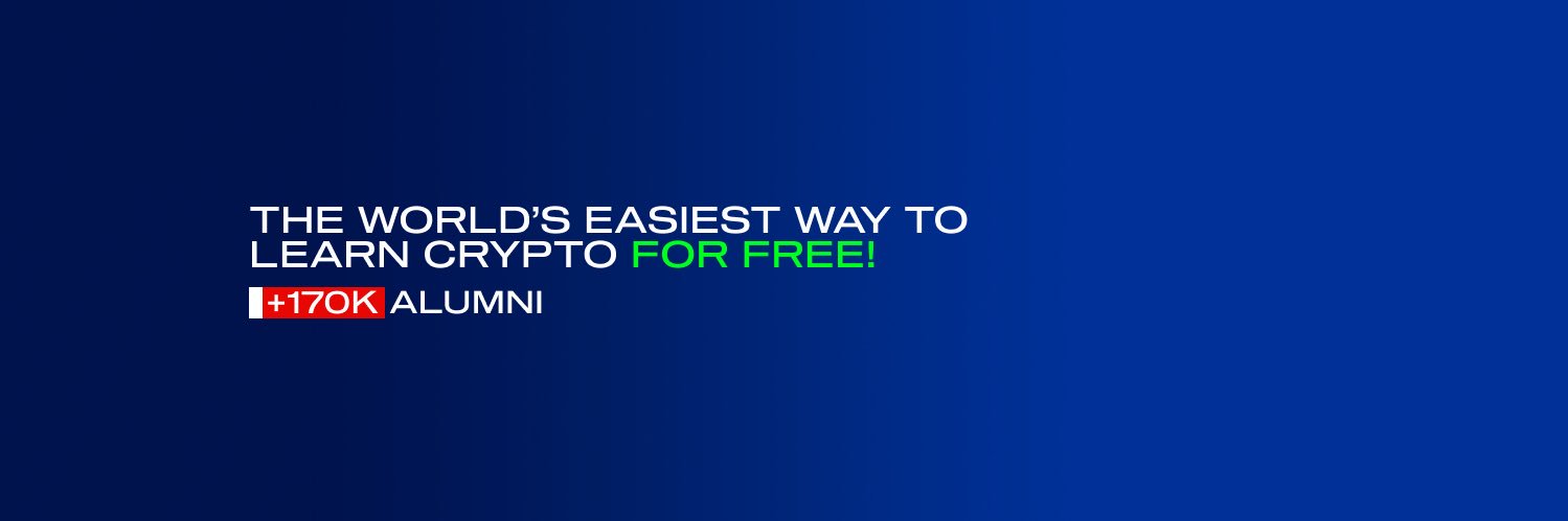 Crypto School's banner