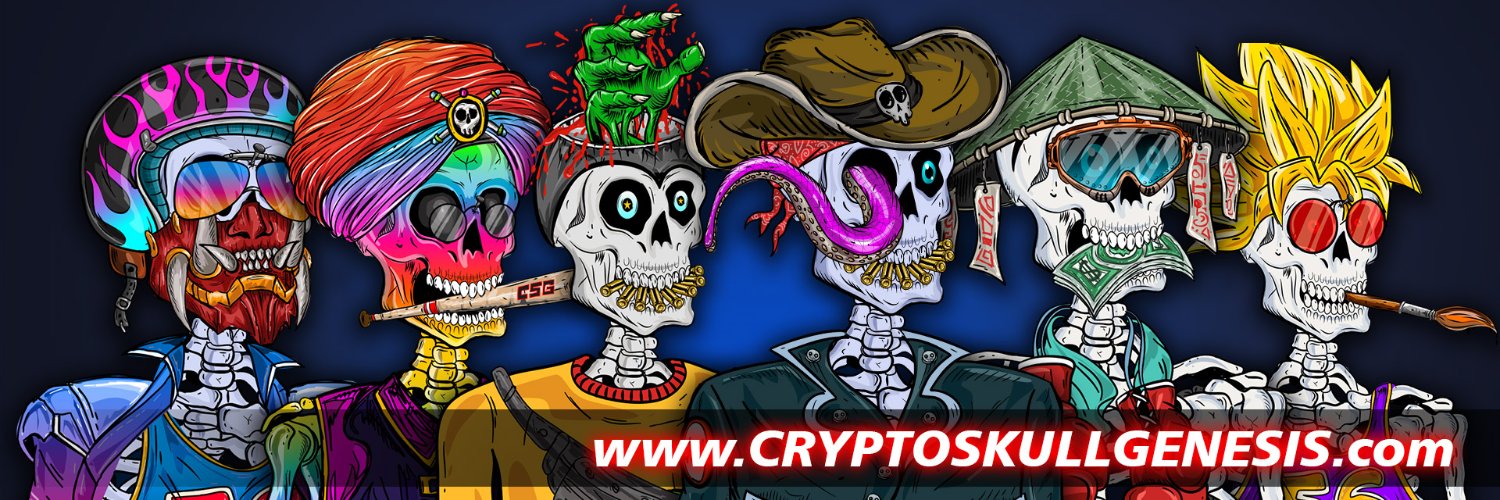 CryptoSkullGen's profile banner image