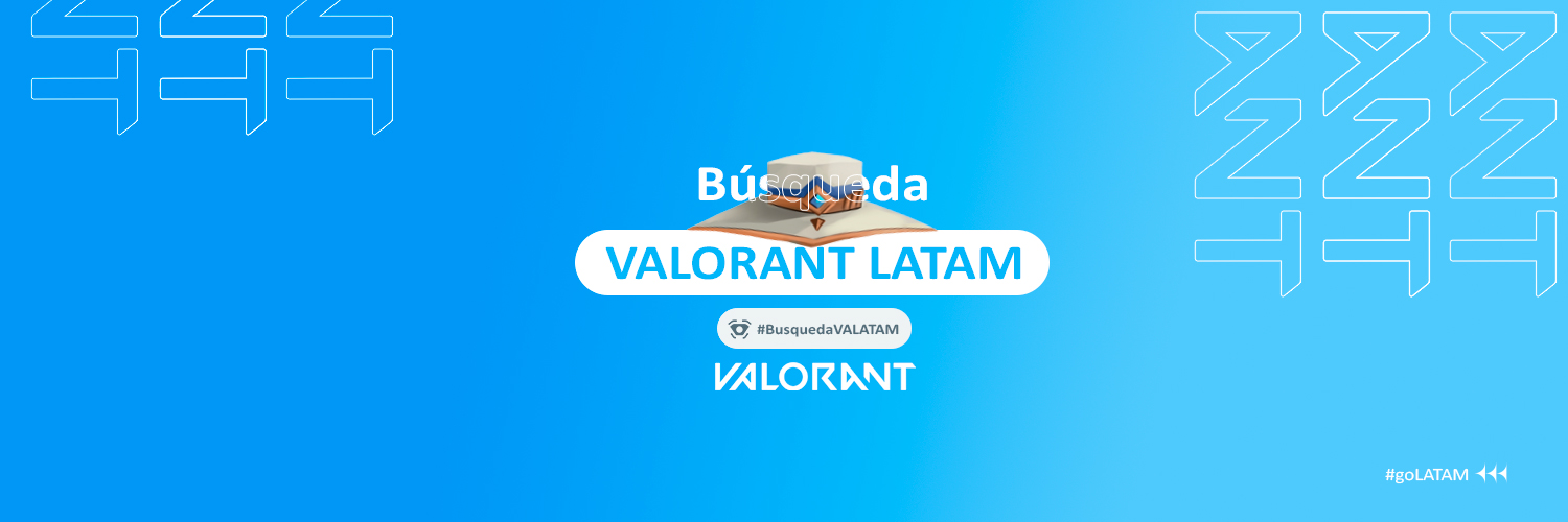 Búsqueda VALORANT LATAM banner