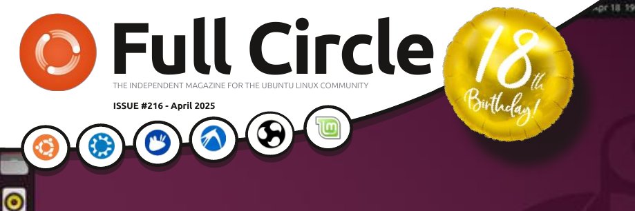 Full Circle Magazine banner
