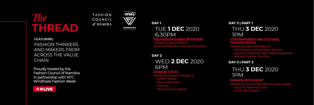 Fashion Council of Namibia banner
