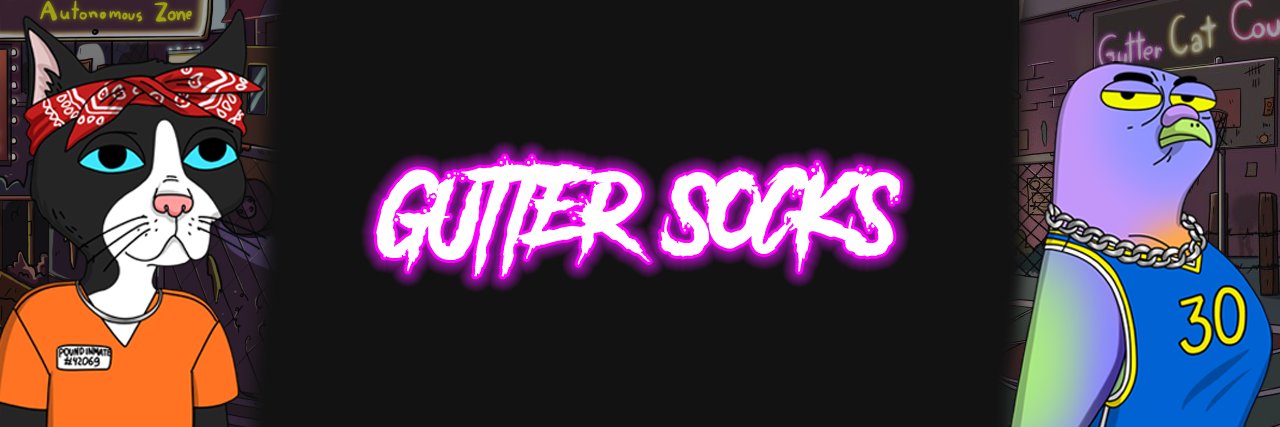 Gutter Socks $GANG banner