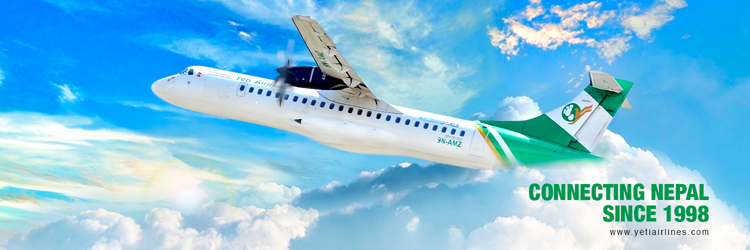 Yeti Airlines banner