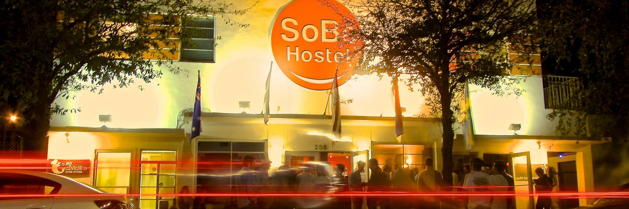SoBe Hostel banner