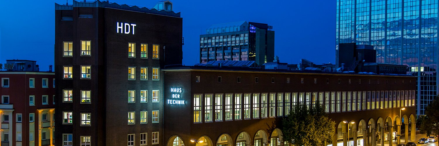 Haus der Technik - HDT banner