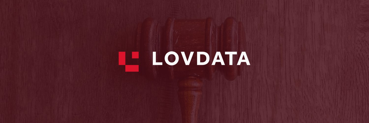 Lovdata banner