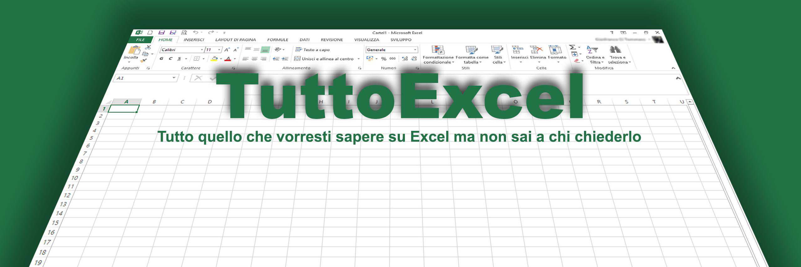 TuttoExcel's profile banner image