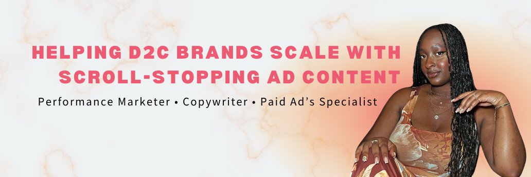 Grace | Tiktok & Meta Ads Strategist + Copywriter✨ banner