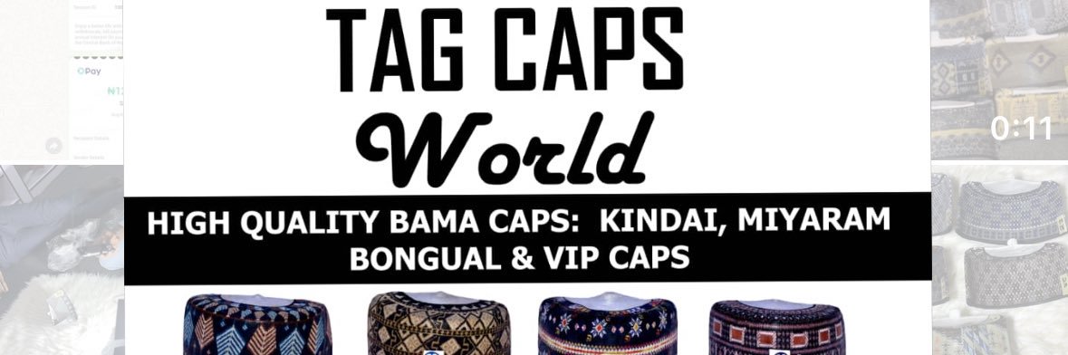 TAG CAPS WORLD banner