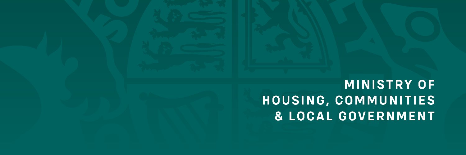 Ministry of Housing, Communities & Local Gov's banner
