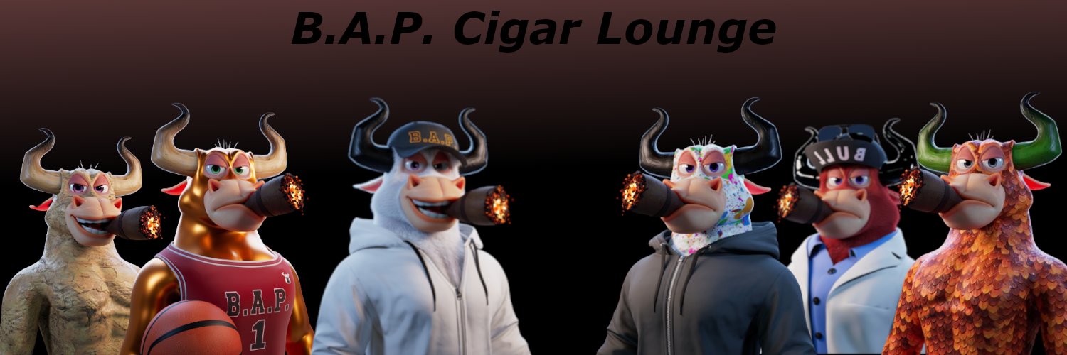 B.A.P Cigar Lounge banner