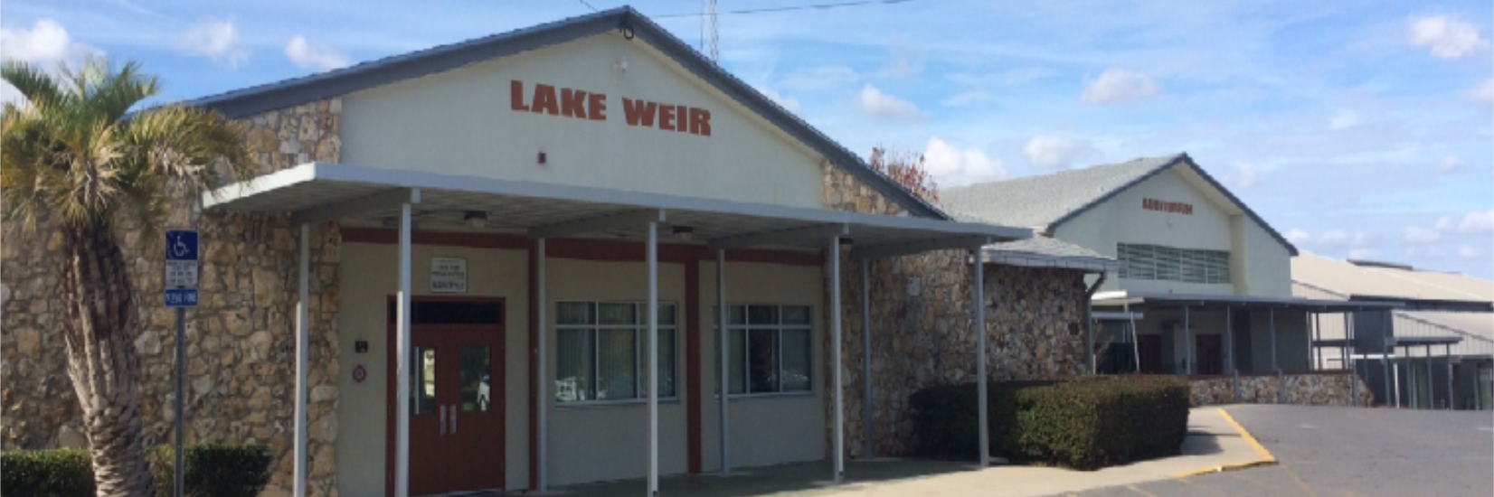 Lake Weir Middle banner