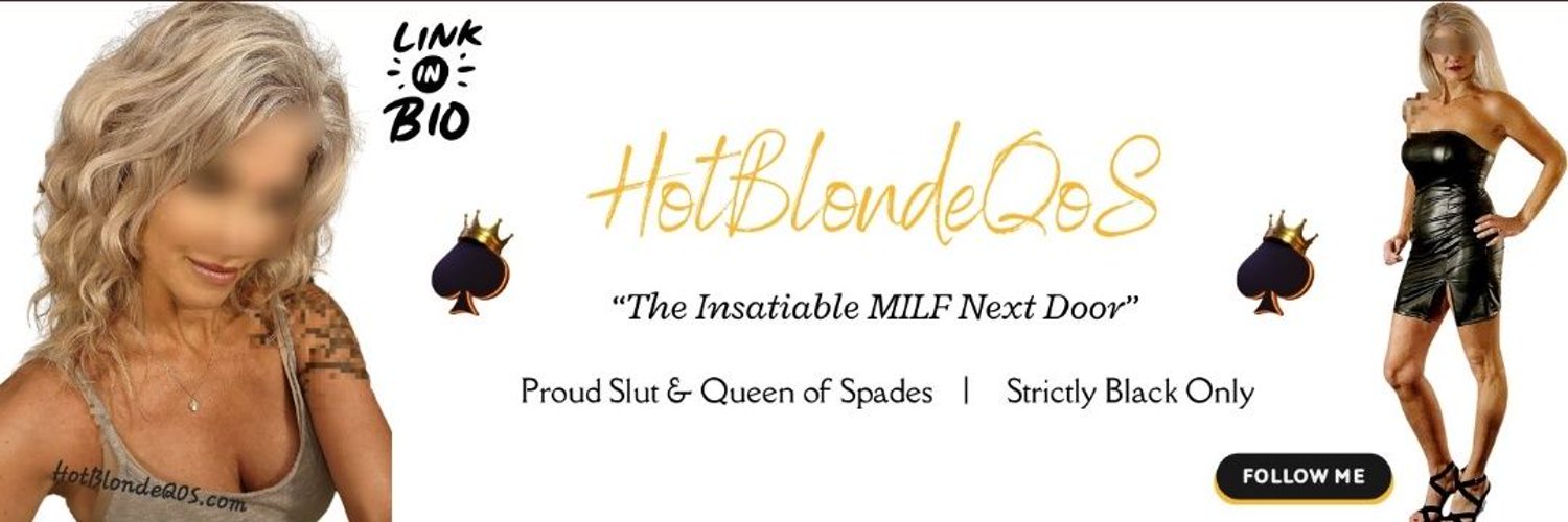 Hot Blonde QoS ♠️ AVNs LV Jan. 2024 Profile Banner