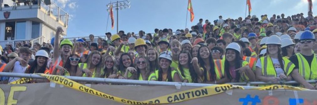 HHS Student Section banner