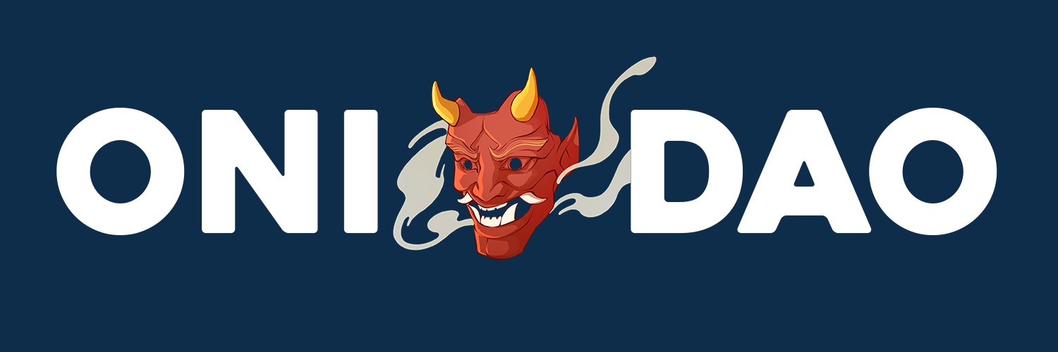 OniDAO (✘) banner