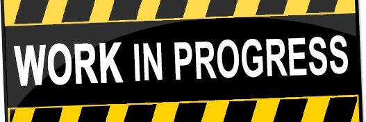 Work In Progress banner
