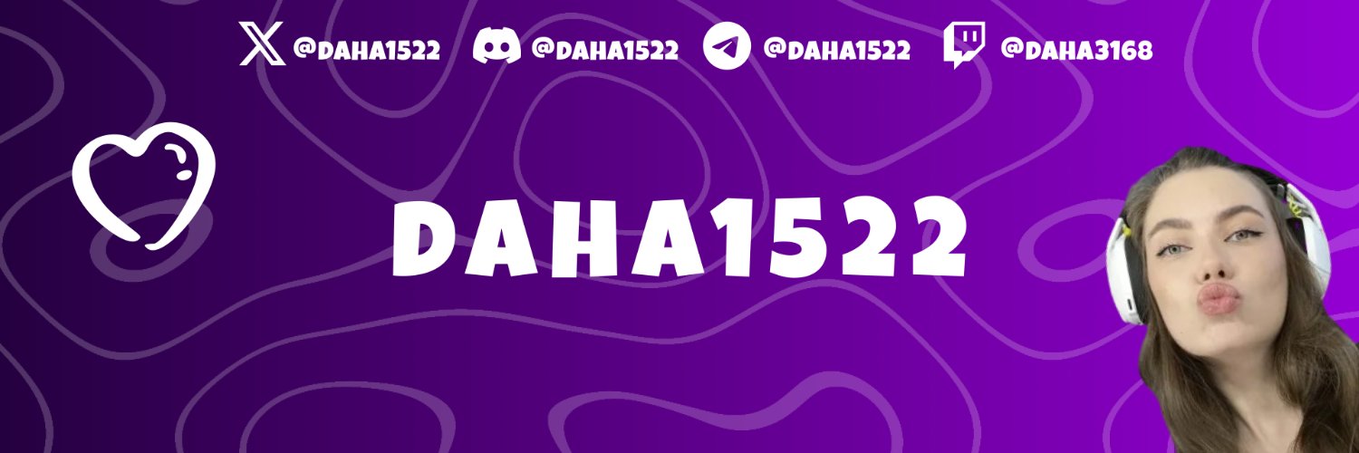 Daha💜 banner