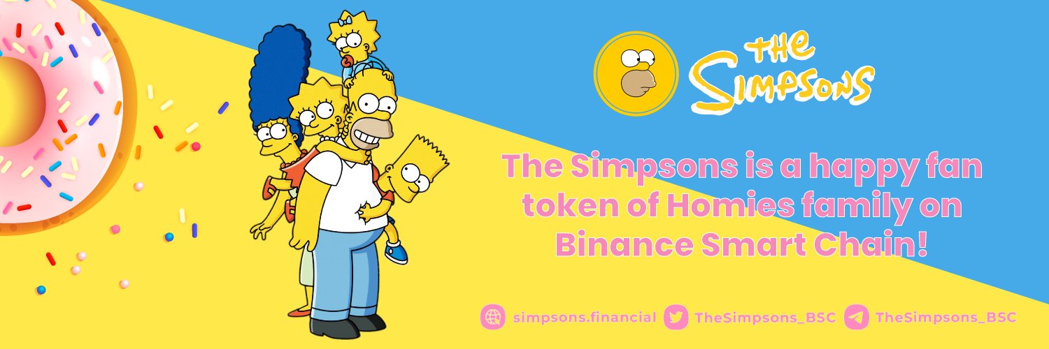 The Simpsons banner