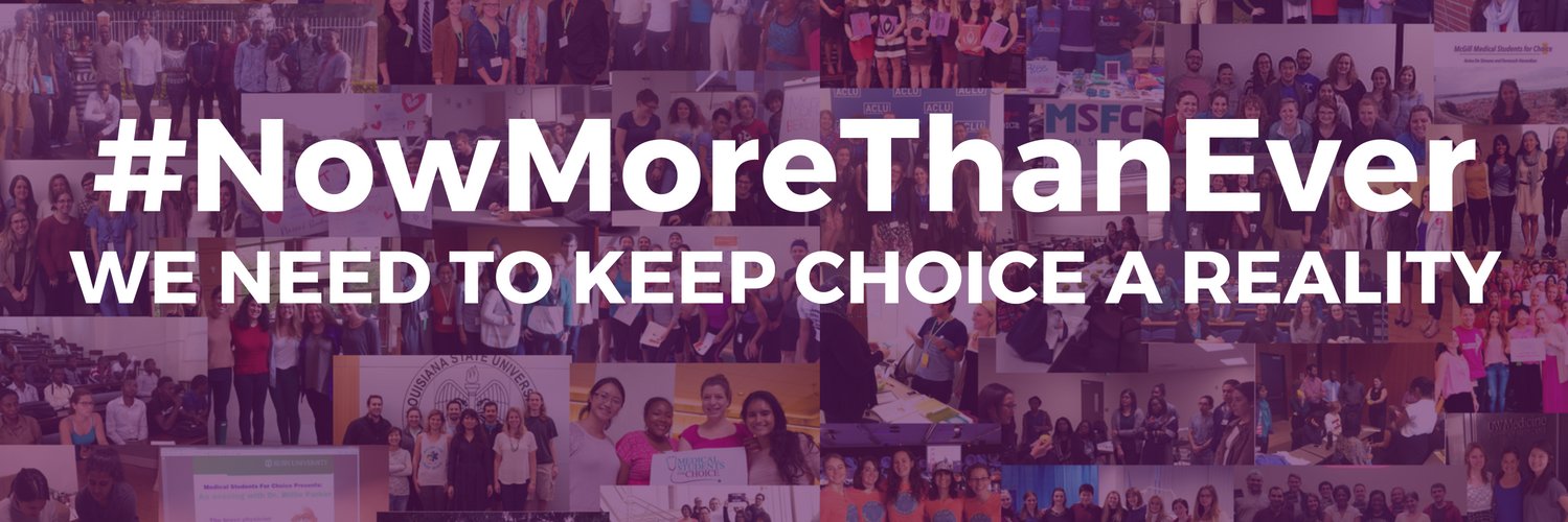Medical Students for Choice banner
