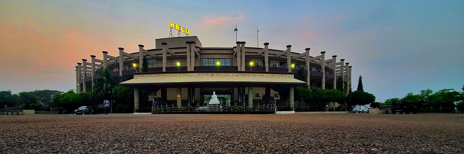Student Bar Association, HNLU banner