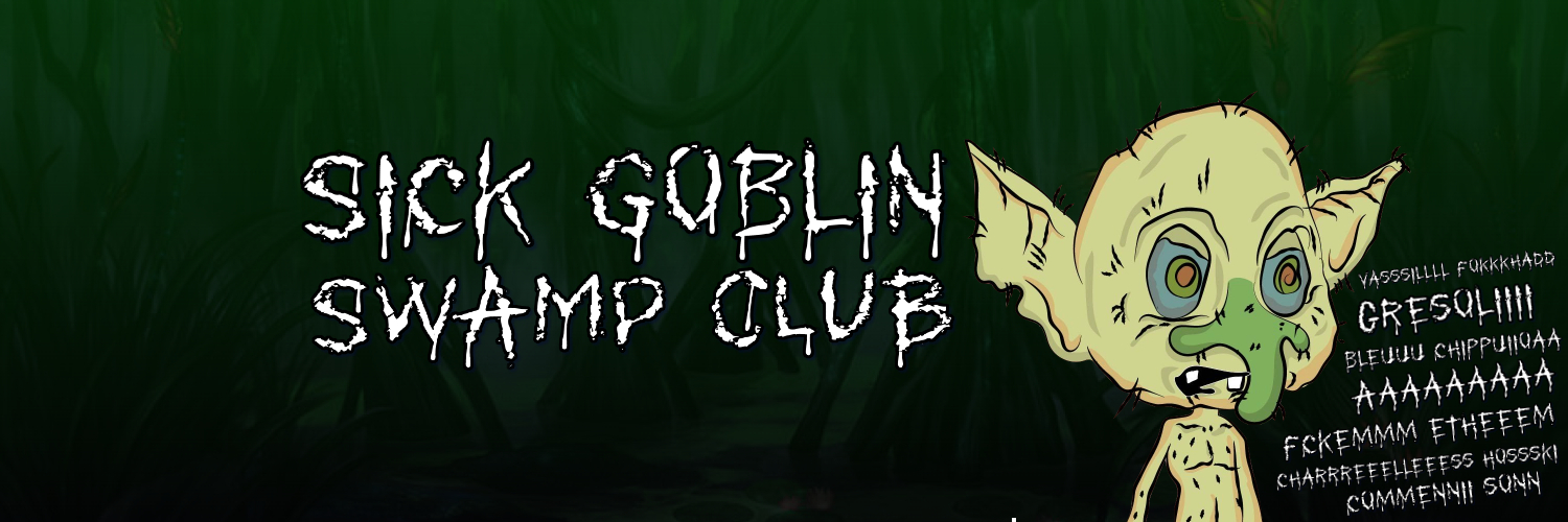 Sick Goblin Swamp Club banner