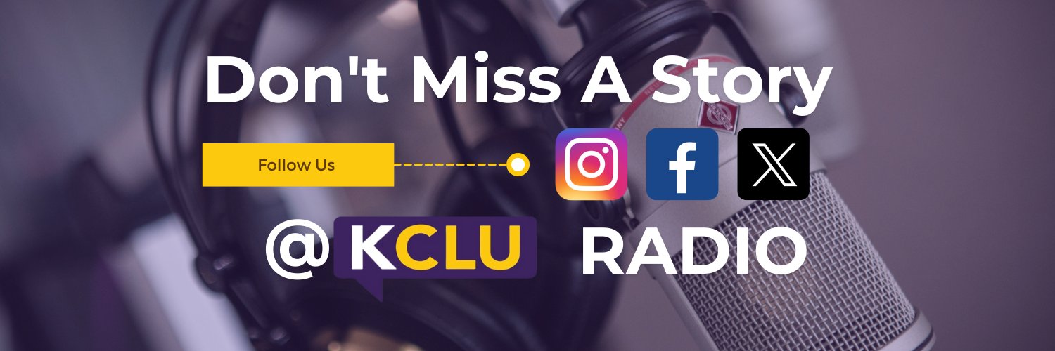 KCLU Radio banner