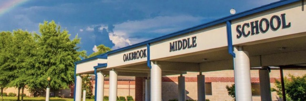 Oakbrook Middle School banner