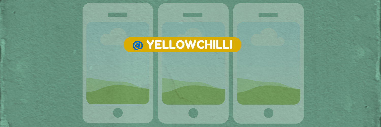 yellowchilli's profile banner image