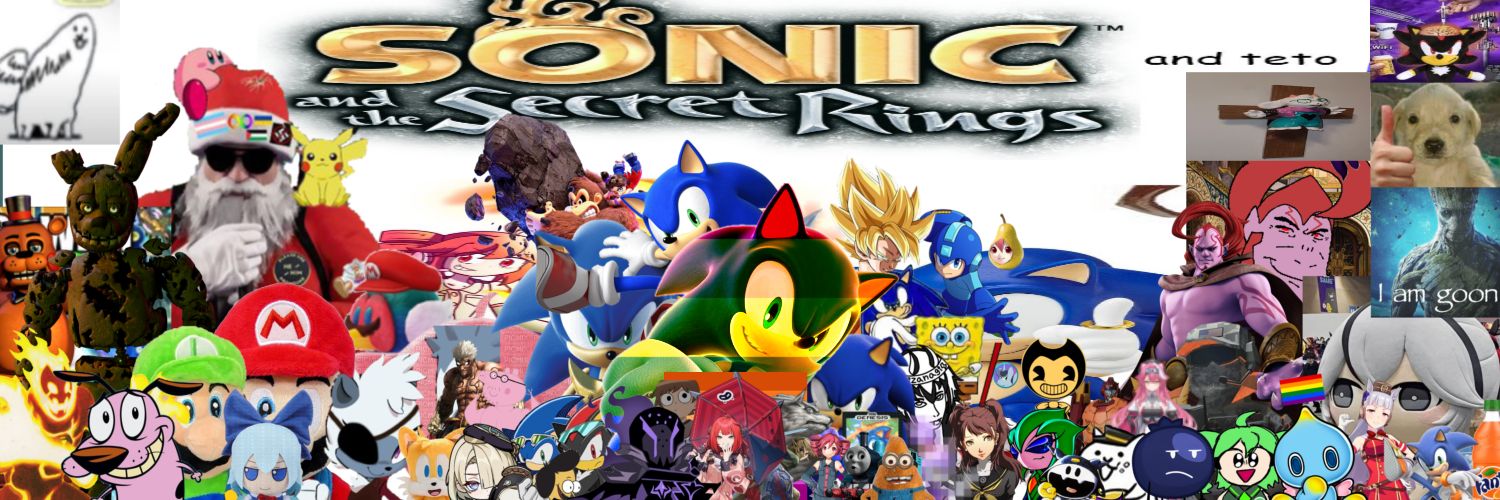 Sonic and the Secret Rings's banner