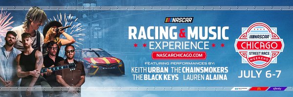 NASCAR Chicago Street Race Weekend Profile Banner