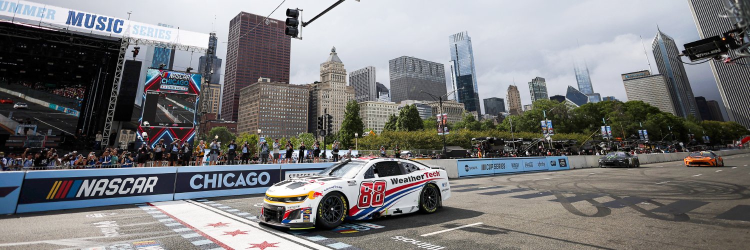 NASCAR Chicago Street Race's banner
