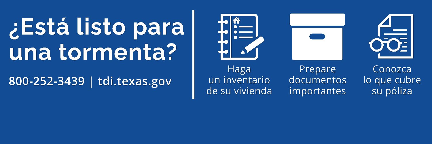 Texas Department of Insurance (TDI) en Español's banner