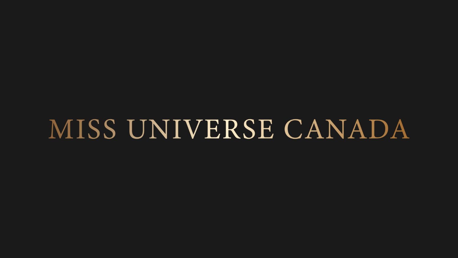 Miss Universe Canada banner