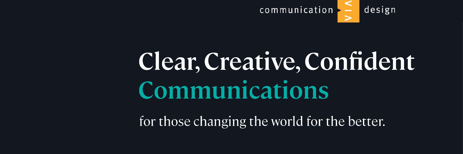 Communication via Design banner