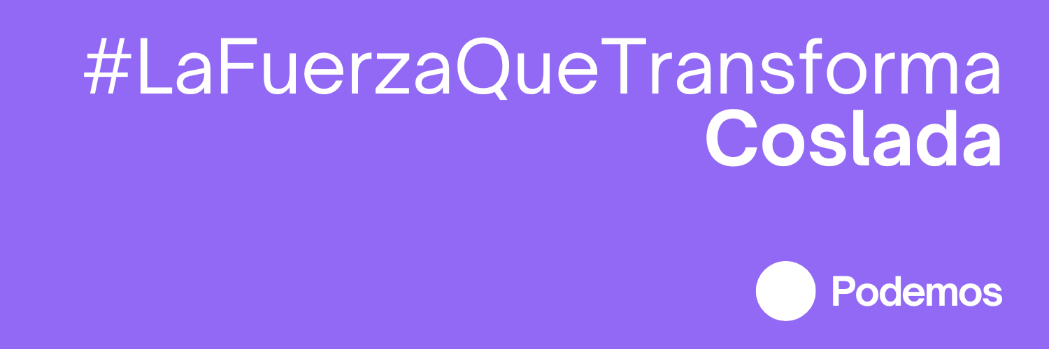 Podemos Coslada banner