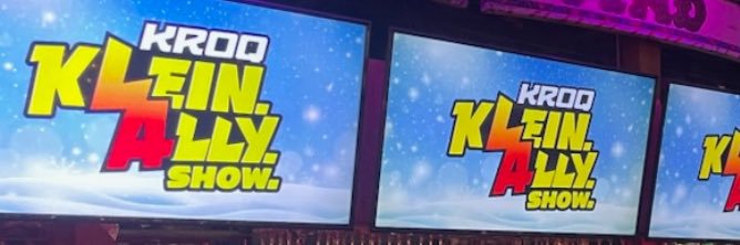 KLEIN.ALLY.SHOW. banner